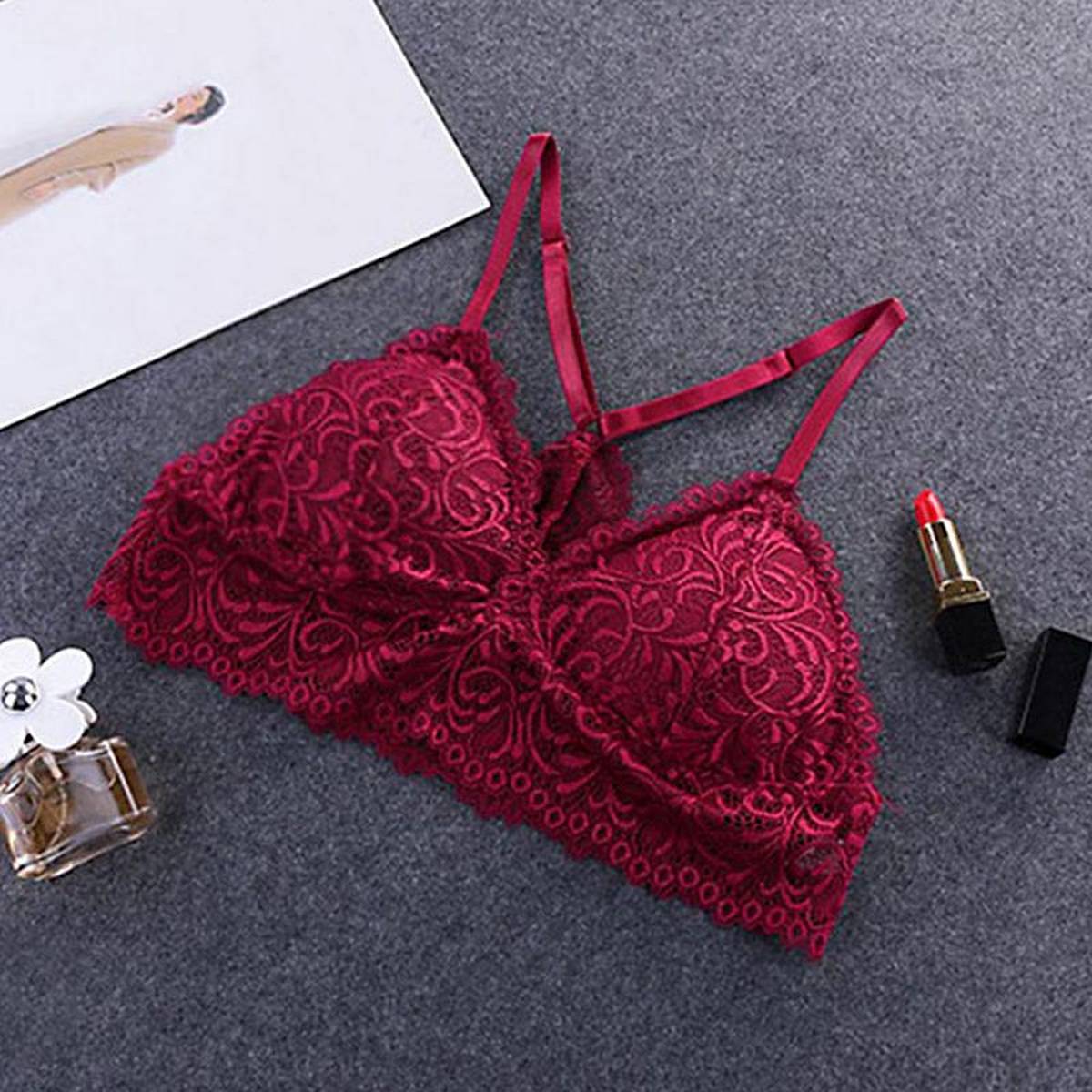 Women Seamless Bra Lace Y Shape Strap Lingerie Brassiere Convertible Padded Bra – Lifestyle – Buy Accessories Pakistan | H...