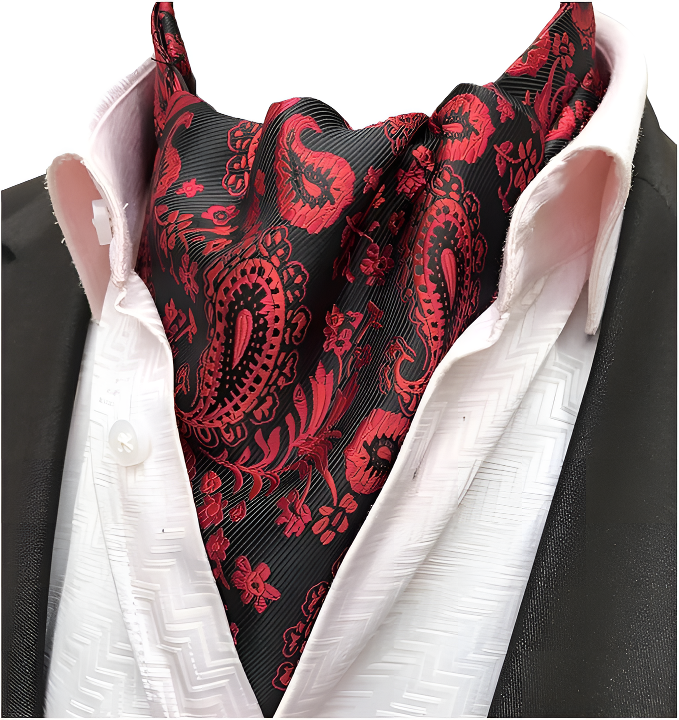 Silk Printed Mens Neck Fashion Ties CRAVAT Bow Tie Bow Ties Fashion Design Male Clothing Bows and Ties Men Wedding Dress Ties and Bowties Ascot Tie Jacquard Woven Mens Neck Tie Fashion Ascort – Image 2 of 19