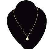 Trendy Big Pearl Classy Elegant Necklace – Image 2 of 2