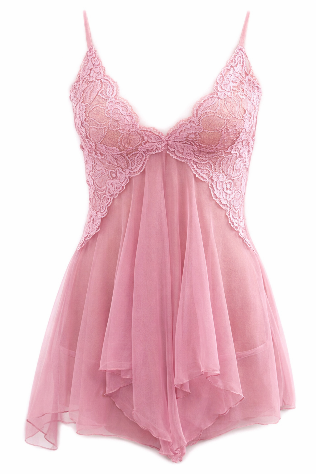 Women Night Lace Pink Sleepwear Nightwear Lingerie women lingerie set – Accessories Online in Pakistan | Hanaya