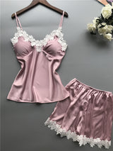 Premium Quality Nightdress Pajama Pajamas Set Stretch Body Con Mini Dress Sleepwear Lingerie Nightgown – Image 3 of 3