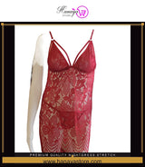 Premium Quality nightdress stretch Lingerie body con mini dress sleepwear lingerie nightgown Women Clothing For Summer New Plus Size Pajamas Hollowed Out Nightgown Lingerie