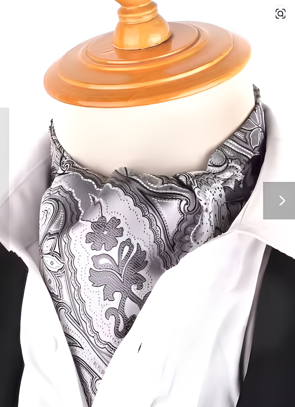 Silk Printed Mens Neck Fashion Ties CRAVAT Bow Tie Bow Ties Fashion Design Male Clothing Bows and Ties Men Wedding Dress Ties and Bowties Ascot Tie Jacquard Woven Mens Neck Tie Fashion Ascort – Image 17 of 19