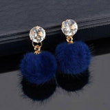 Classy Asymmetrical Circle Triangle Trendy Elegant Earring – Image 3 of 3