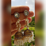 Trendy Classy Tassel Round Long Chain Fashion Earring – Close Up – Earrings | Hanaya Pakistan