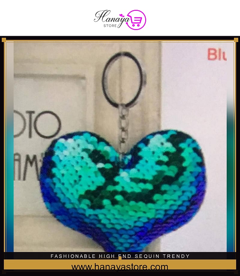 Fashionable High End Sequin Trendy Classy Key-chain – Accessories Online in Pakistan | Hanaya