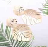 Long Leaf Flower Shaped Party Wedding Trendy Earring – Lifestyle – Buy Accessories Pakistan | Hanaya