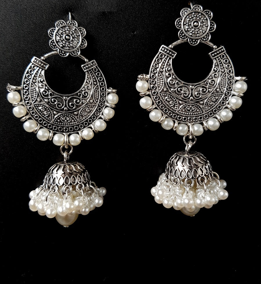 High Quality long Classy Tassel Jhumka Trendy Earring – Close Up – Accessories | Hanaya Pakistan