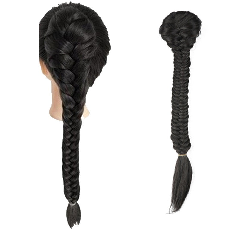 Synthetic Bubble Twist Fishtail High Elastic Wig Women Hair