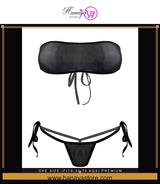 One Size (Fits:30-70 KGS) Premium Sleepwear Bridal Wear Bra set Lingerie Set Women Underwear Bikini Three-point Set (weight:30-70 KGS)