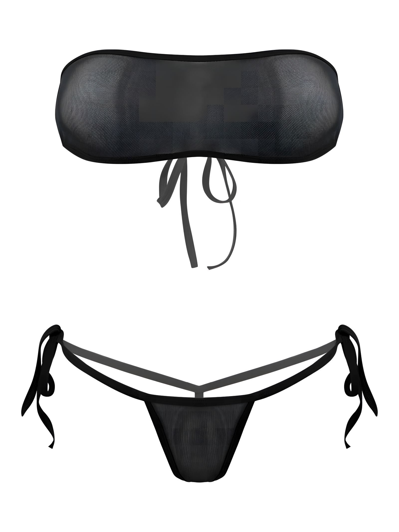 One Size (Fits:30-70 KGS) Premium Sleepwear Bridal Wear Bra set Lingerie Set Women Underwear Bikini Three-point Set (weight:30-70 KGS)