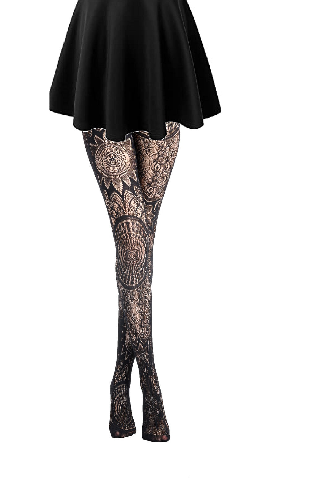 Elegant Women Lace Leggings Full Long Tights for Any Outfit – Tights Stockings Leggings Hosiery for Women Pakistan | Hanaya Store