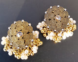 Antique Classy Tassel Drop Earring – View 5 – Earrings | Hanaya Pakistan