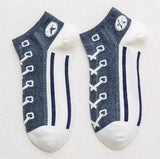 Women Men Unisex Short Ankle Socks Thin Comfy Non Slip Boat Socks for Everyday Wear – Image 3 of 3