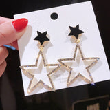 High Quality Love Crown Crystal Heart Elegant Stylish Earring – Close Up – Earrings | Hanaya Pakistan