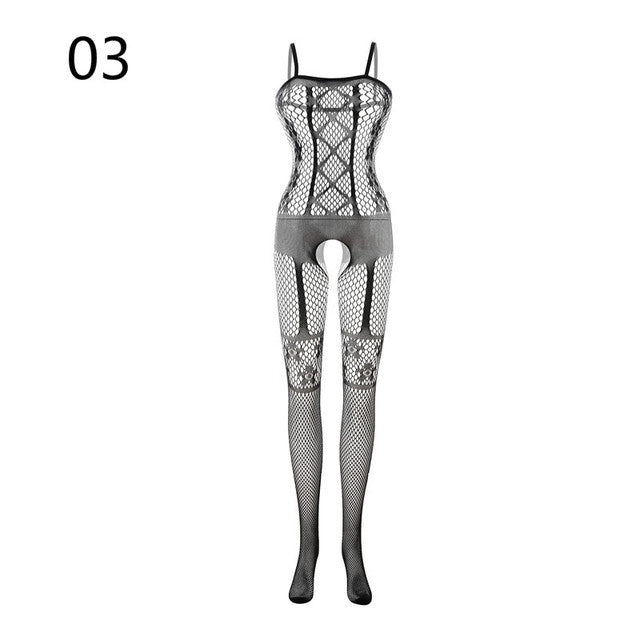 Women Breathable Trend Mesh Fishnet Jumpsuit Body Stockings – Buy robe & bodysuit online in Pakistan
