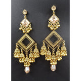 High Class Big Tassel Party Wedding Jhumka Elegant Trendy Earring – Close Up – Accessories | Hanaya Pakistan