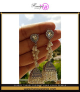 Classy Tassel Elegant Long Chain Pearls Fashion Earring – Earrings Online in Pakistan | Hanaya