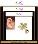 SNUG Piercing ROOK 1 Piece Cartilage Helix LOBE DAITH Stud Ear Piercing Plug ORBITAL HELIX Steel Earring Perfect TRAGUS Gi...