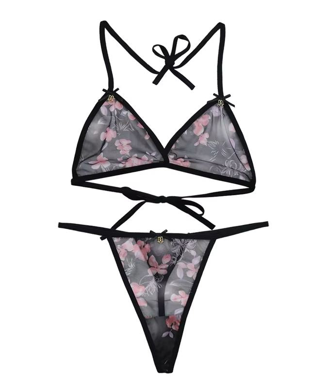 One Size Fits 40 75 Kgs Bra Set Lingerie Set Women Trendy Underwear Bikini – Buy bra & panty online in Pakistan