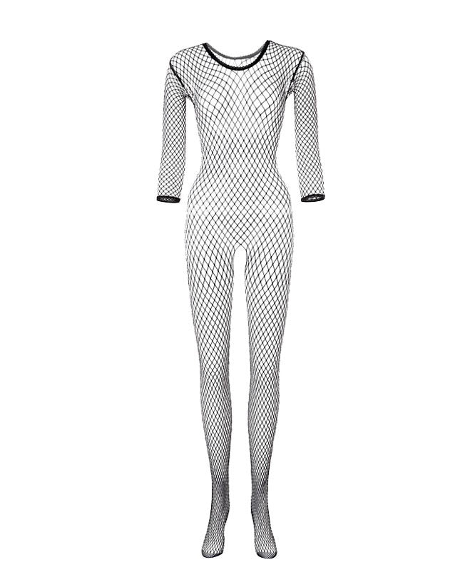Women Breathable Trendy Full Body Mesh Fishnet Lace Stockings – Tights Stockings Leggings Hosiery for Women Pakistan | Hanaya Store