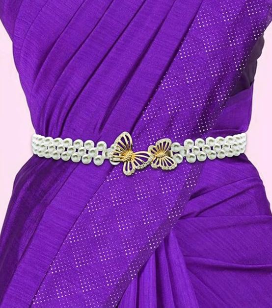 Stretchable Waist Chain for Women Belt for Girls Kamar Band Elegant Slim Belt for Women Trendy Fashionable Classy Waist Accessory for Dresses and Sarees – Buy belts online in Pakistan