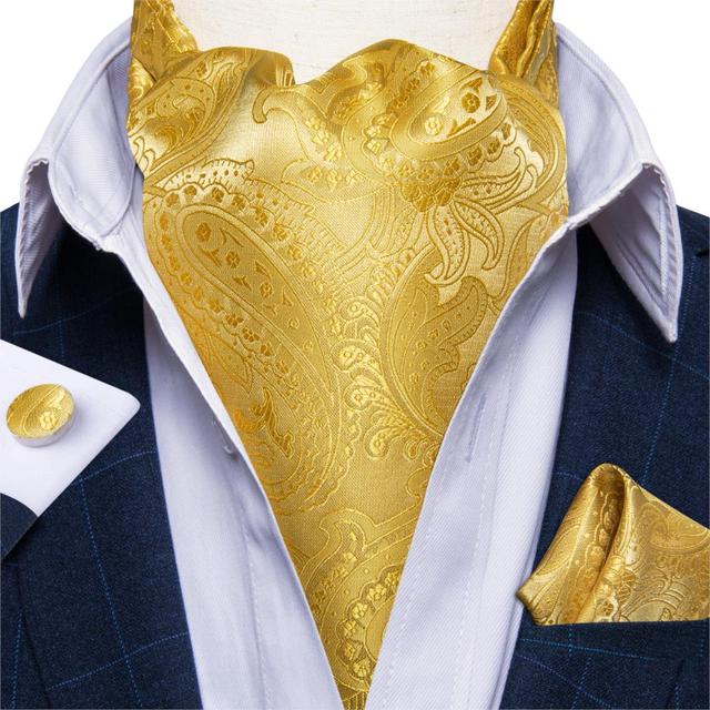 Elegant Men's Cravat Bow Ties Ascot Ties Wedding Dress Ties & Cufflink Sets Shop Premium Neckwear – Neck Cravat Ascot Onli...