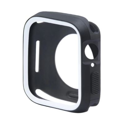 High Quality Super Soft Silicone Bumper Case Compatible forAPPLE Watch 44mm Series 4 5 – Close Up – Accessories | Hanaya P...