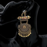 Trendy Classy Antique Vintage Elegant Earring – Image 2 of 3