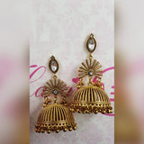 Trendy Geometric Classy Long Elegant Royal Earring – Earrings Online in Pakistan | Hanaya