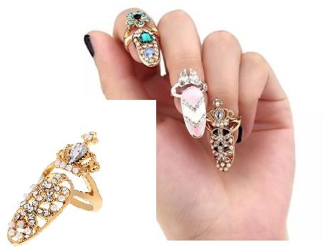 Trendy Classy Adjustable Nail Ring 1 Piece – Close Up – Accessories | Hanaya Pakistan