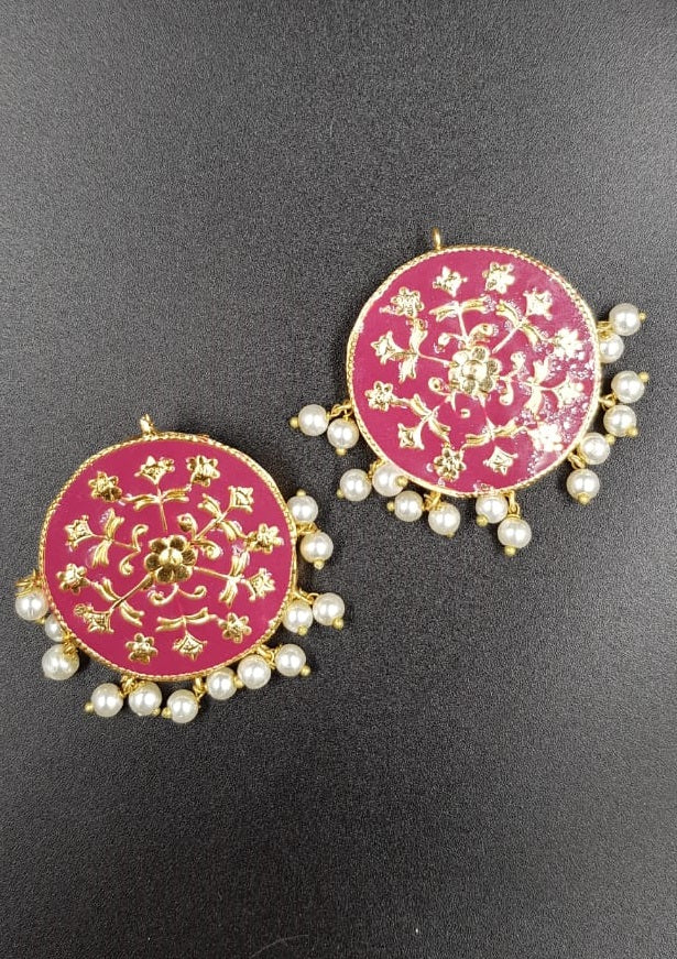 Trendy Artistic Traditional Classy Elegant Royal Earring – Earrings Online in Pakistan | Hanaya