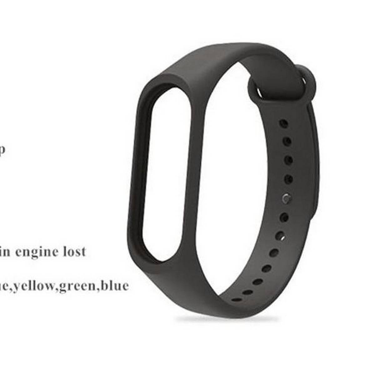 Strap Compatible for Xiaomi-Mi Series 3/4 Silicone Wrist Strap – Close Up – Accessories | Hanaya Pakistan