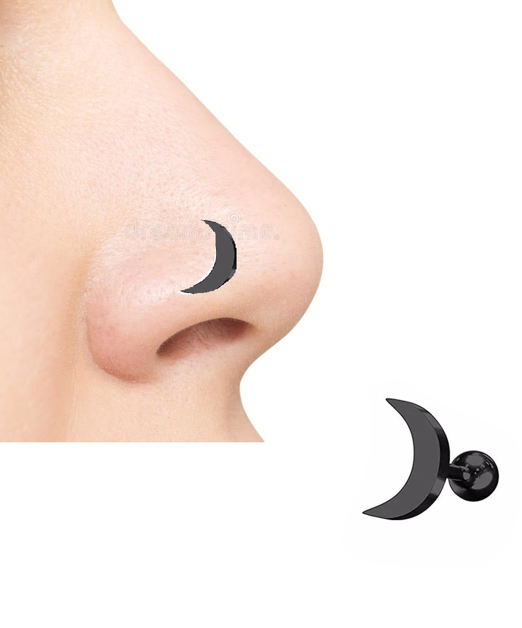 Fashion Helix Piercing 1pc Nose Ring Body Jewelry – Image 2 of 3