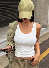 One Size Premium Quality Women Fishnet Bodycon Crop Top Ribbed Stretch Sleeveless One Size Fits All Trendy Slim Fit Party Top Tank Tops – Image 4 of 6