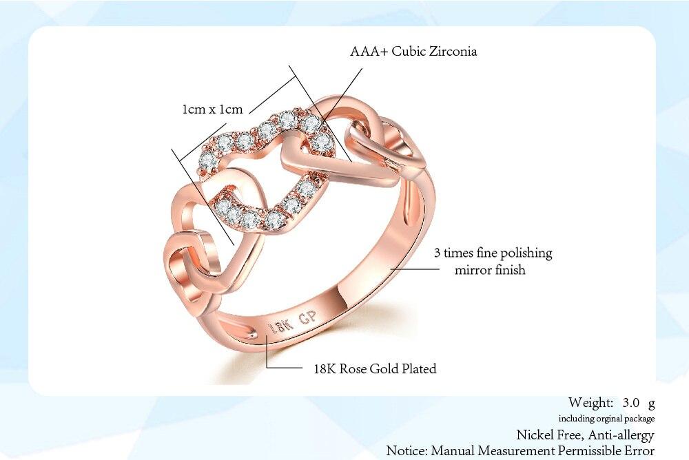 Trendy Heartistic Crystal Ring For Women – Accessories Online in Pakistan | Hanaya