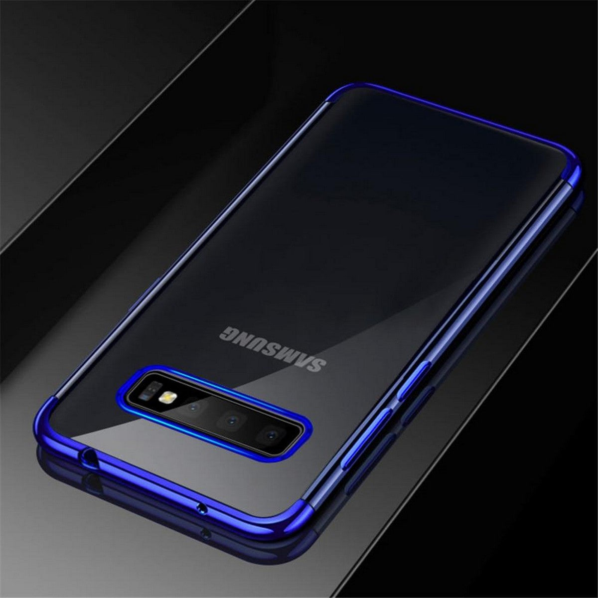 Transparent Shockproof Hard Case Compatible for Samsung S10 – Accessories Online in Pakistan | Hanaya