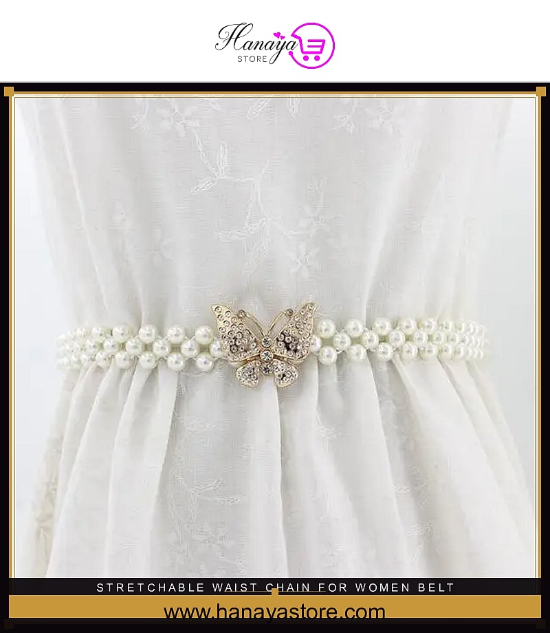 Stretchable Waist Chain for Women Belt for Girls Kamar Band Stylish Slim Belt Trendy Elegant Fashionable Classy Waist Belt for Ladies Bridal Party Wear – Buy belts online in Pakistan