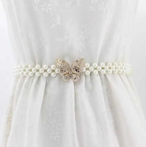 Stretchable Waist Chain for Women Belt for Girls Kamar Band Stylish Slim Belt Trendy Elegant Fashionable Classy Waist Belt for Ladies Bridal Party Wear – Body Chain Belly Chain Bridal Body Jewelry Pakistan | Hanaya Store