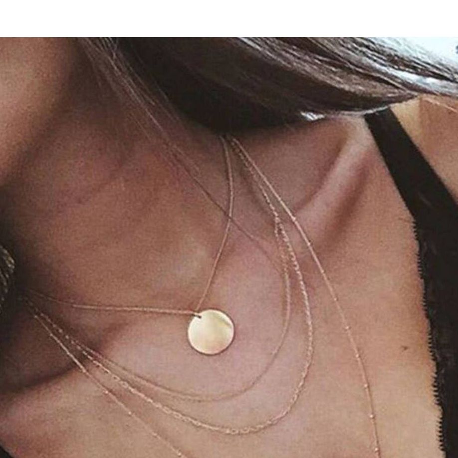 Trendy Classy Multi Layered Elegant Royal Necklace For Girls – Accessories Online in Pakistan | Hanaya