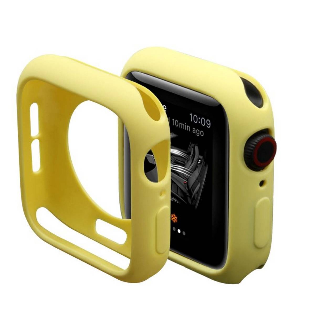 High Quality Super Soft Silicone Bumper Case Compatible for APPLE Watch 44mm Series 4/5 – Accessories Online in Pakistan |...