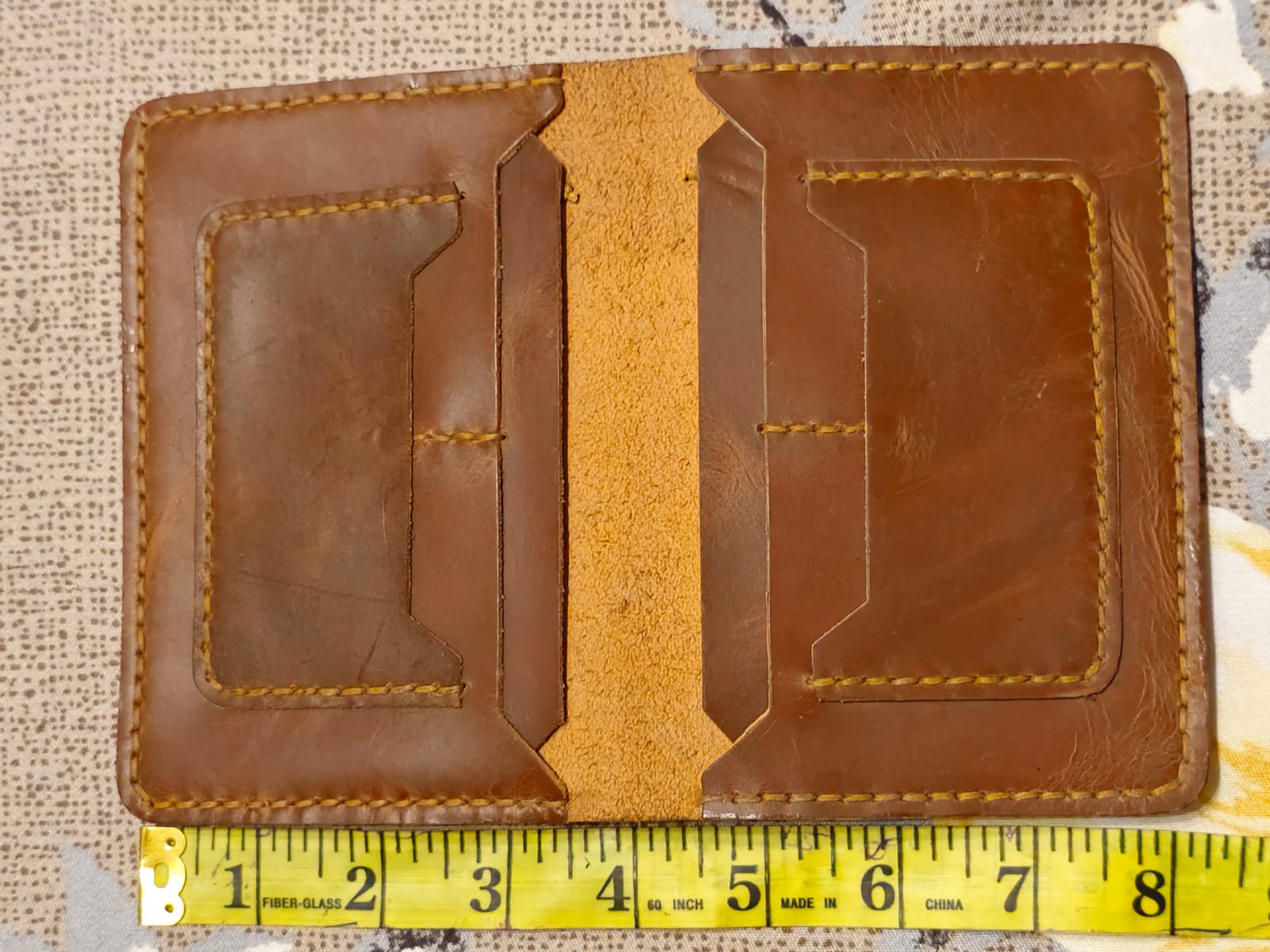 Genuine Leather Wallet for Men | Crazy Horse Pull-Up Cowhide Bifold Wallet with Card Slots & Cash Compartment
