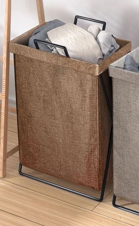 BIG Storage Baskets Cube Folding Fabric Storage Home Office Shelf Organizers for Kids Toys Organizer Basket Closet Organizer Clothes Storage Boxes – Image 2 of 2