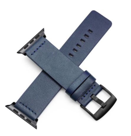 Vintage Rough Outer Leather Inner Silicon Compatible For APPLE strap 42/44mm/45mm Series