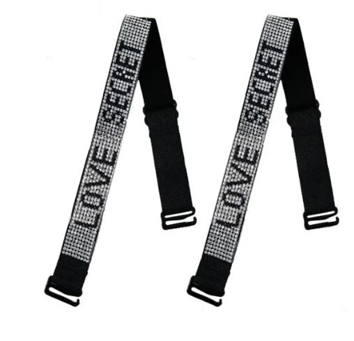 1 PAIR Adjustable Bra Strap Bra Strap Women Bra Shoulder Strap Elastic Anti Slip Adjustable Underwear Strap Detachable Ladies Bra Accessory – Bra Extender Detachable Bra Shoulder Strap Pakistan | Hanaya Store