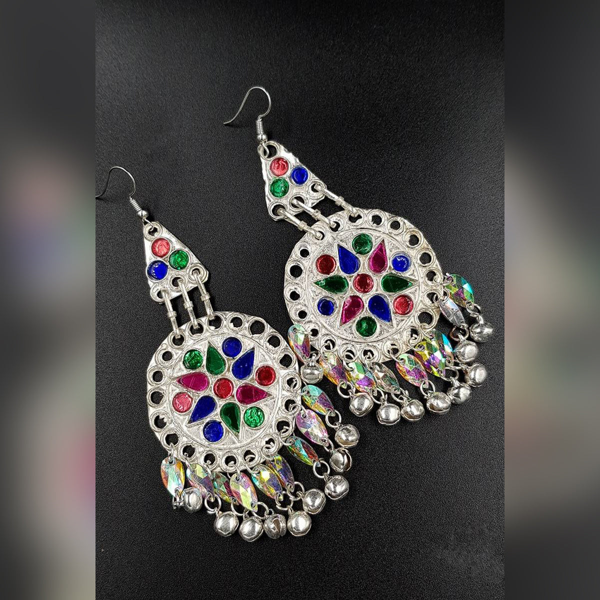 Afghani Light Weight Traditional Jhumki Classy Party Wedding Earring For Girls – Accessories Online in Pakistan | Hanaya