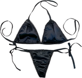 One Size Fits 40 70 Kgs Sleepwear Silk Type Bra Lingerie Set Women Underwear Bikini Three Point Set – Buy bra & panty online in Pakistan