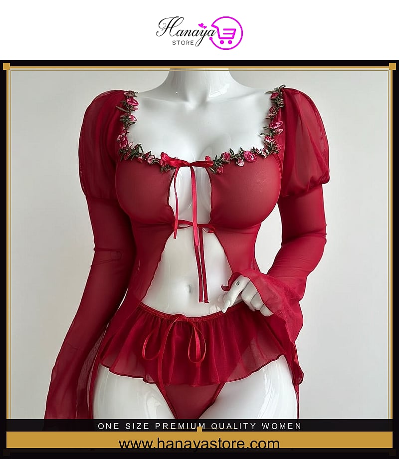 One Size Premium Quality Women Nightdress One Size Lingerie Sleepwear Babydoll Chemise Lace Bralette Comfortable Home Wear Bodycon nightgown Bridal Wear Nightwear Bridalwear