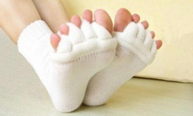 Foot Massage Pain Relief women socks pair women socks fancy socks for women women socks cute Five Foot Alignment For Pedic...