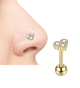 Trendy helix nose ring – durable surgical steel body jewelry Pakistan – Hanaya Store